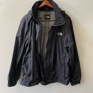 North face shell rain jacket